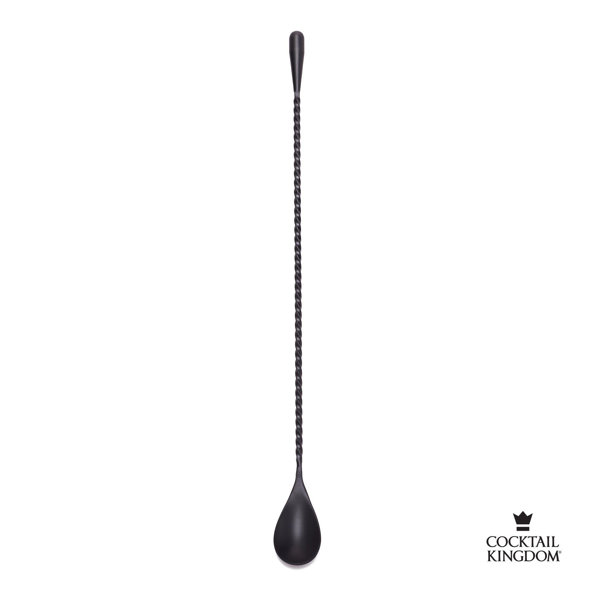 Teardrop Barspoon - Matte Black / 30cm