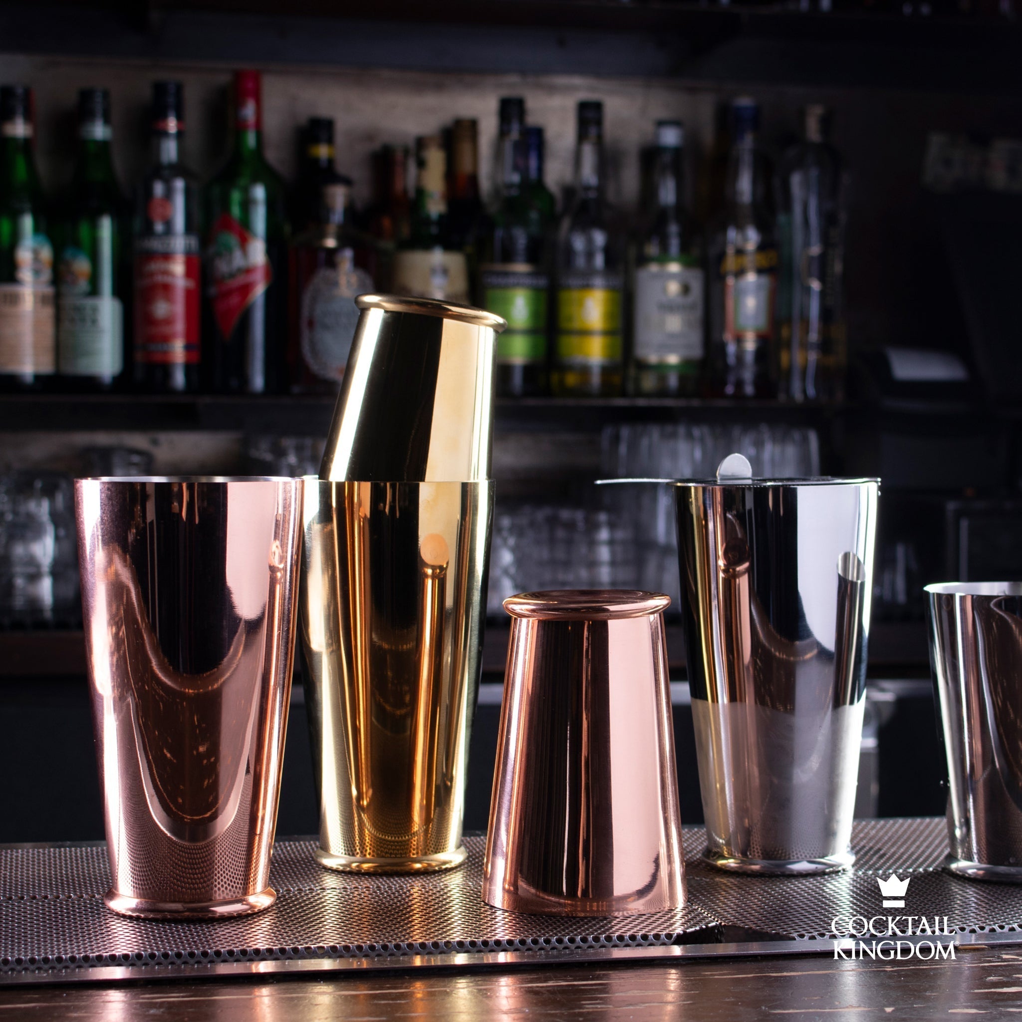 Lot de shakers lestés Leopold® en acier inoxydable
