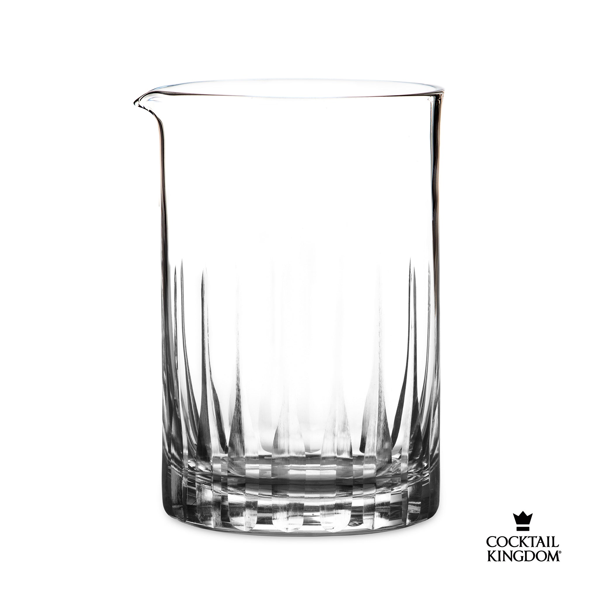 Nahtloses Paddel-Rührglas - 550ml (19oz) / Flacher Boden