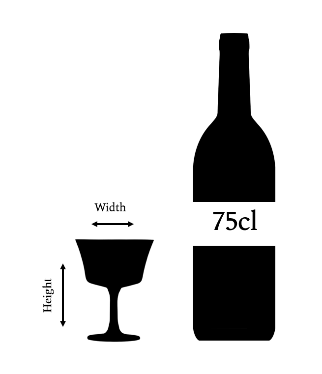 1890 Fizz Cocktailglas Coupe 20cl