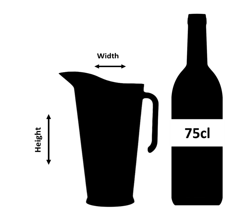 Scandia Pichet à cocktail empilable 1,7 litre