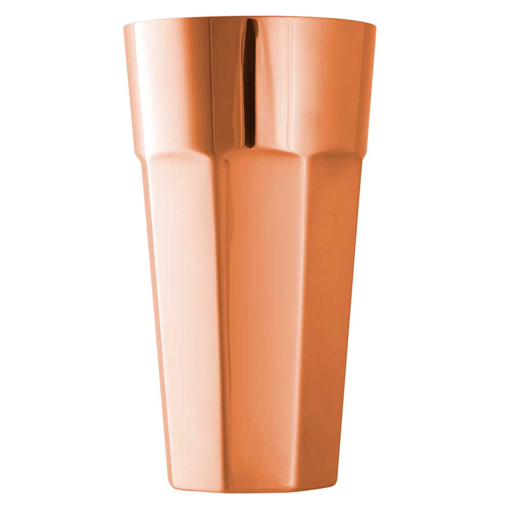 Tin per Boston shaker ottagonale in rame 70 cl