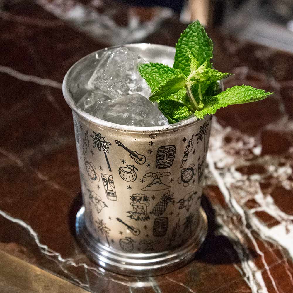 Tiki Edelstahl Julep Becher 40cl