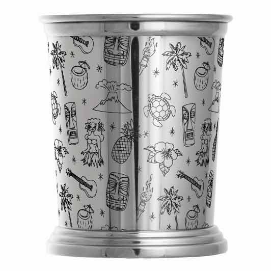 Tiki Edelstahl Julep Becher 40cl