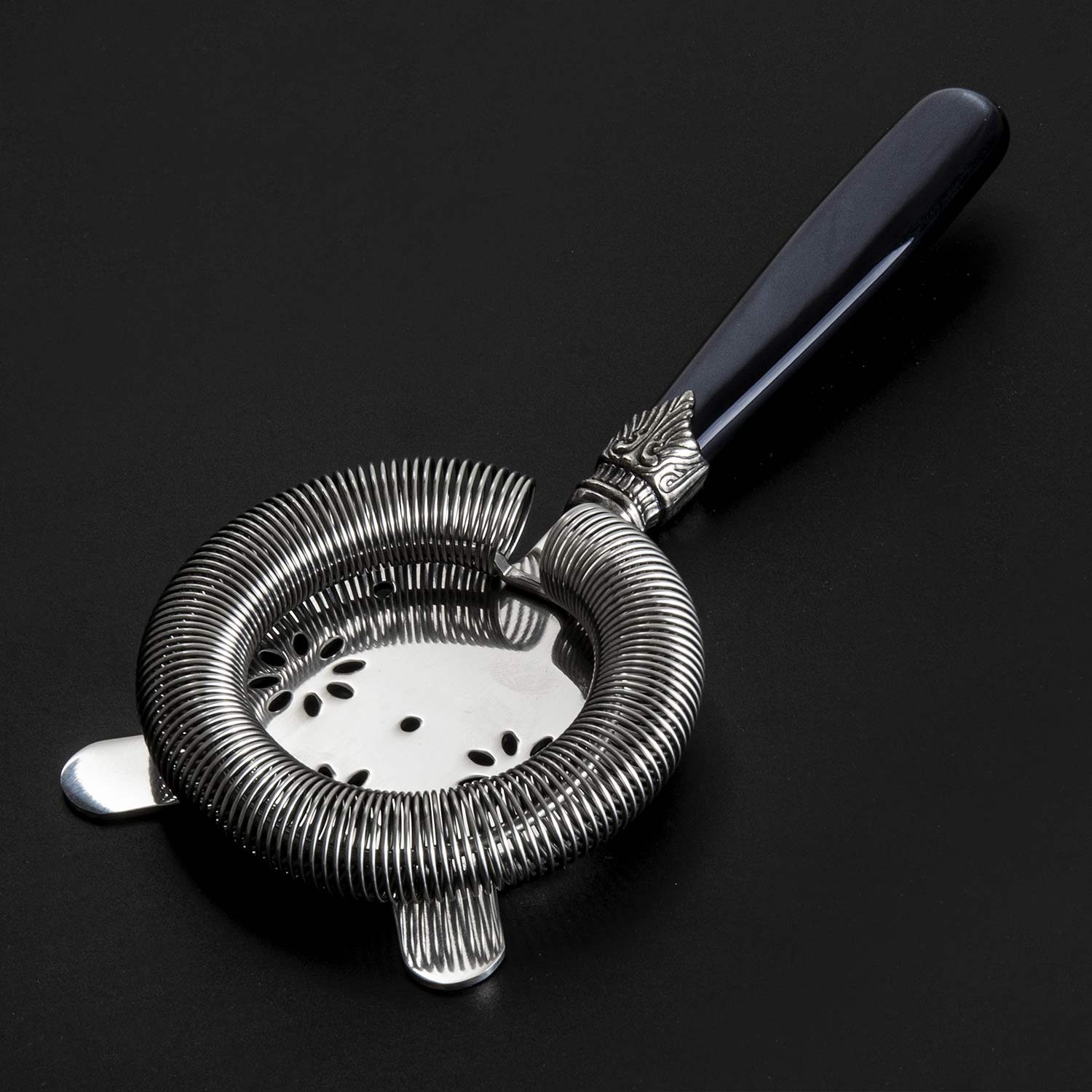 Classico Edelstahl Hawthorne Cocktailsieb, Oberflächenmontage, 22,5 cm