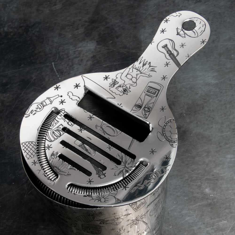 Tiki Coley® Edelstahlsieb 15,5 cm