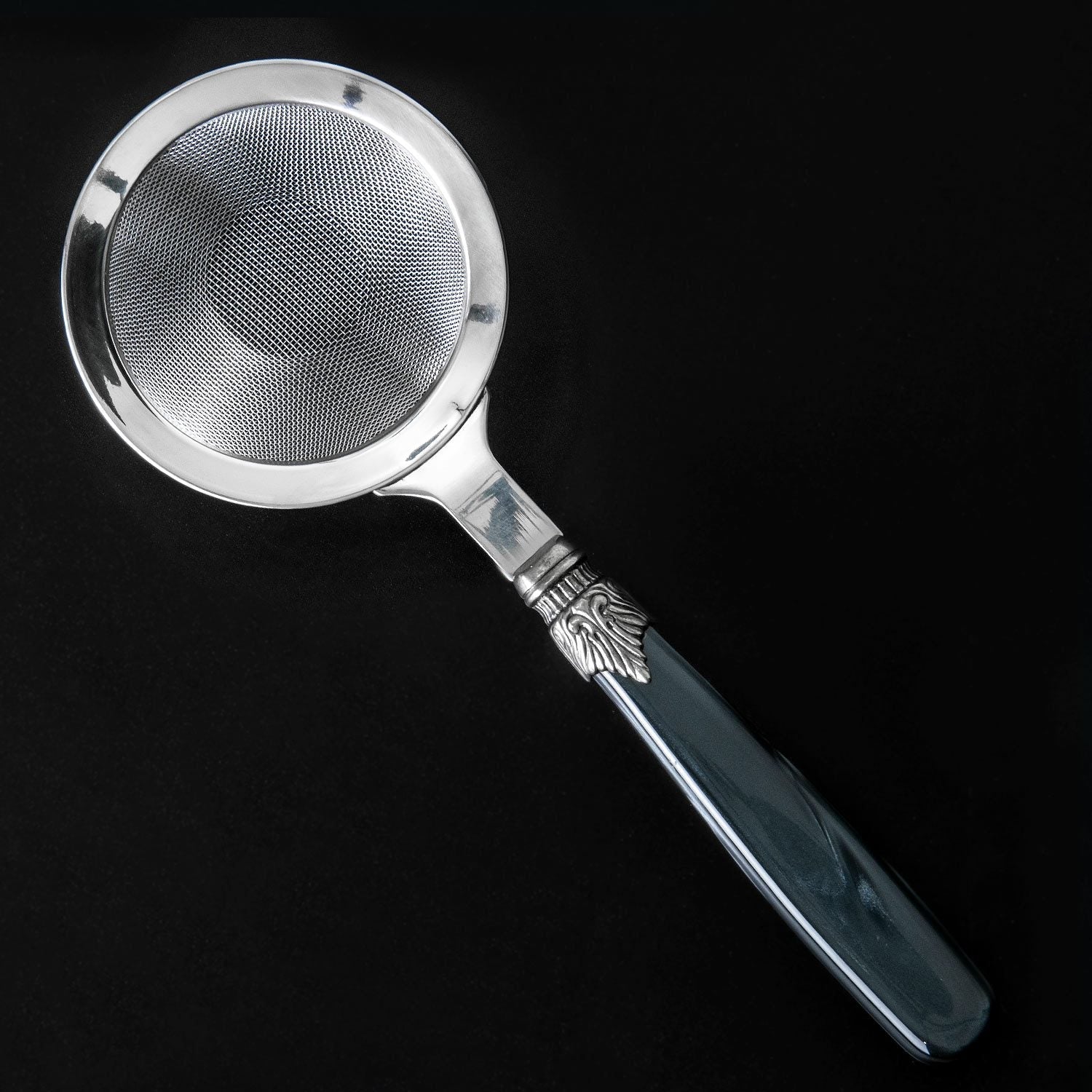 Classico Cocktailsieb aus feinmaschigem Edelstahl, 23 cm