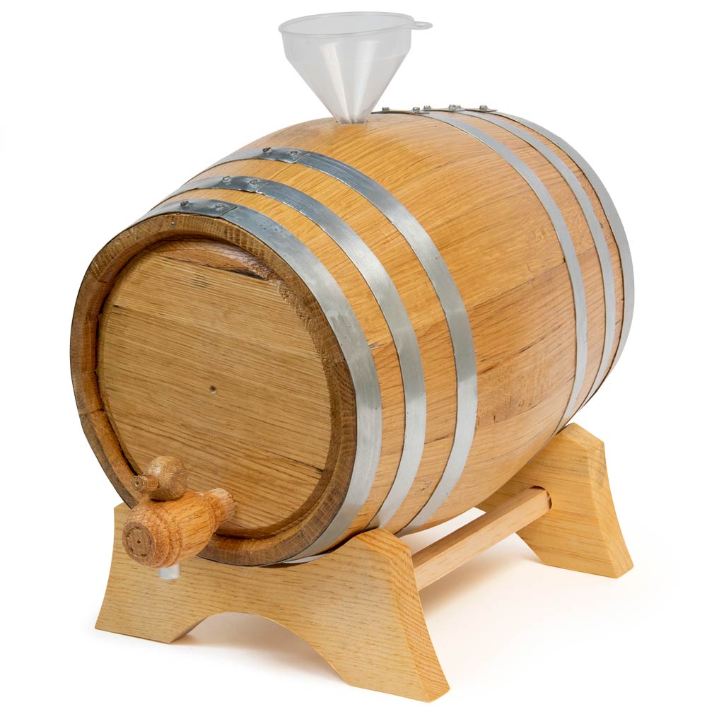 Barrica de roble para cócteles de 10 litros