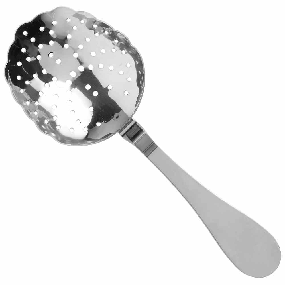 Passoire à cocktail style julep en acier inoxydable 22 cm