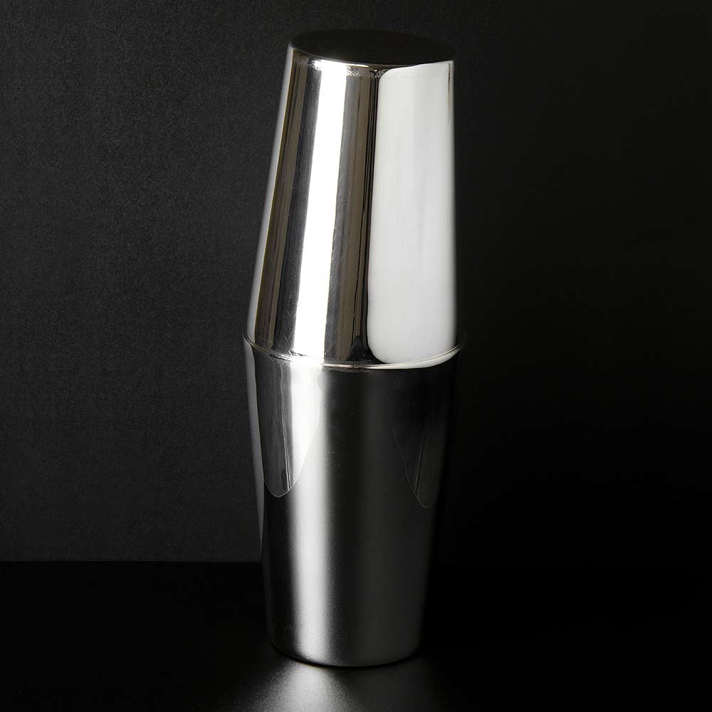 Classico Shaker à cocktail tin-on-tin plaqué argent 1 Pint