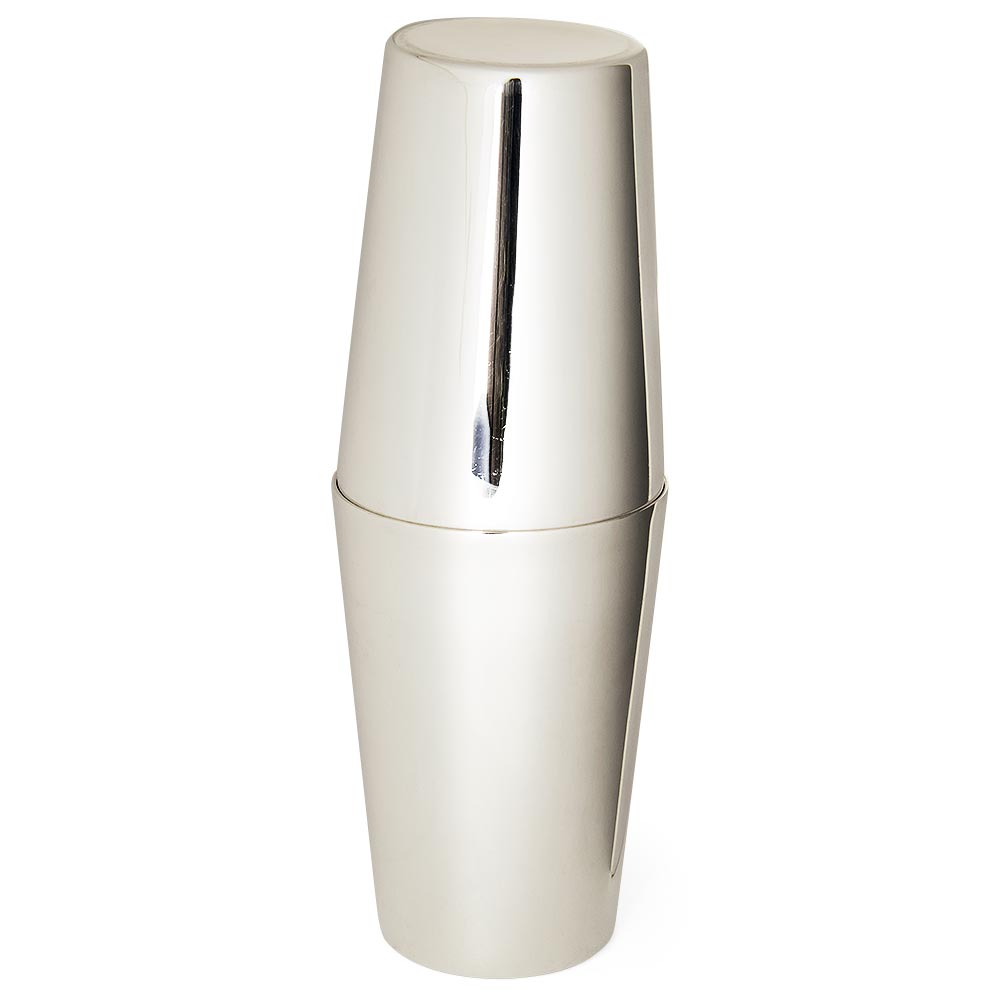 Classico Shaker à cocktail tin-on-tin plaqué argent 1 Pint