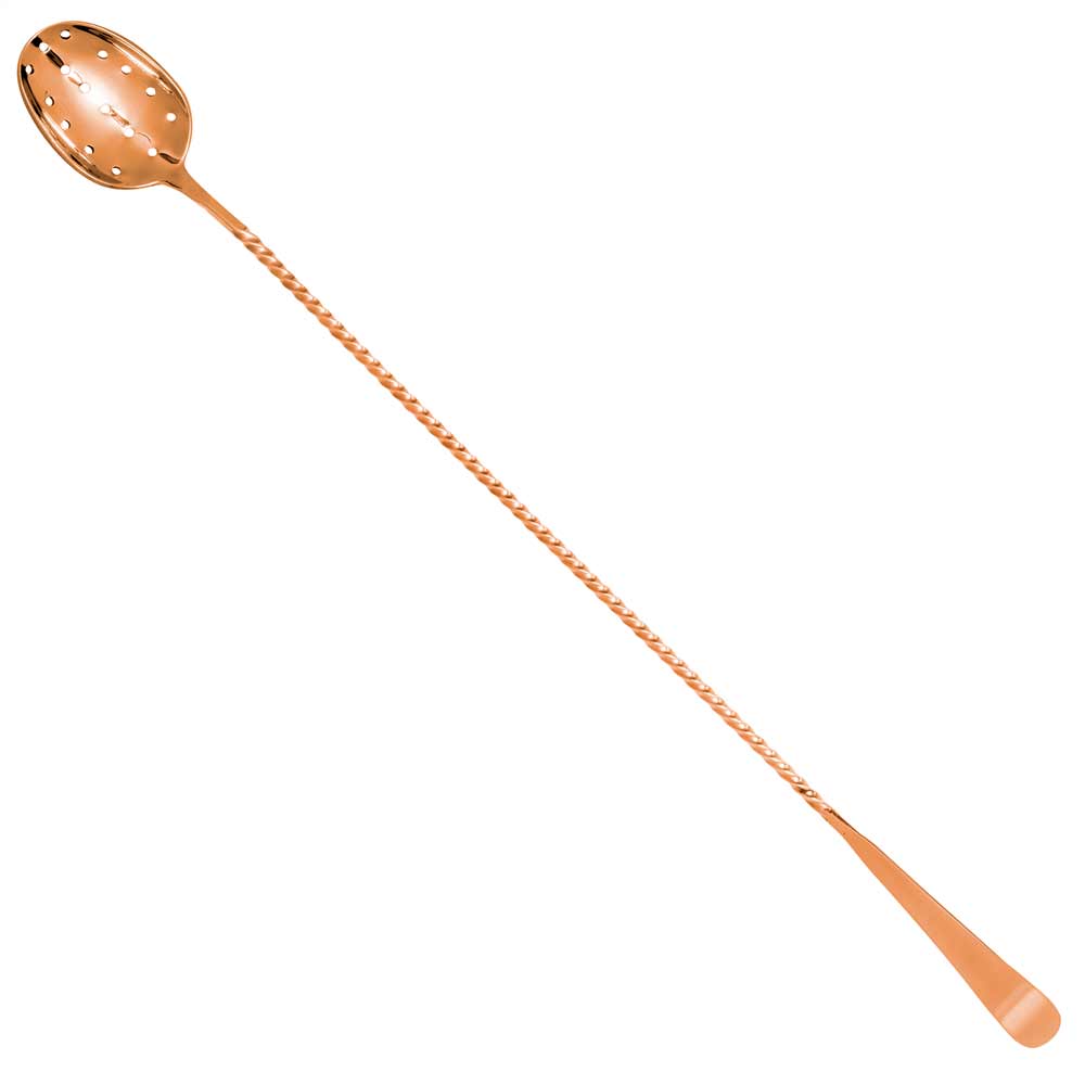 Biloxi Cuillère de bar passoire en cuivre 34.5cm