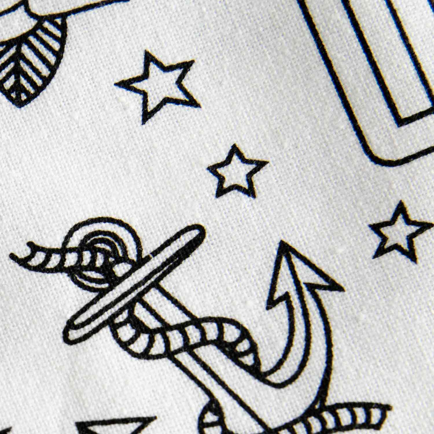 Tattoo Baumwoll Geschirrtuch