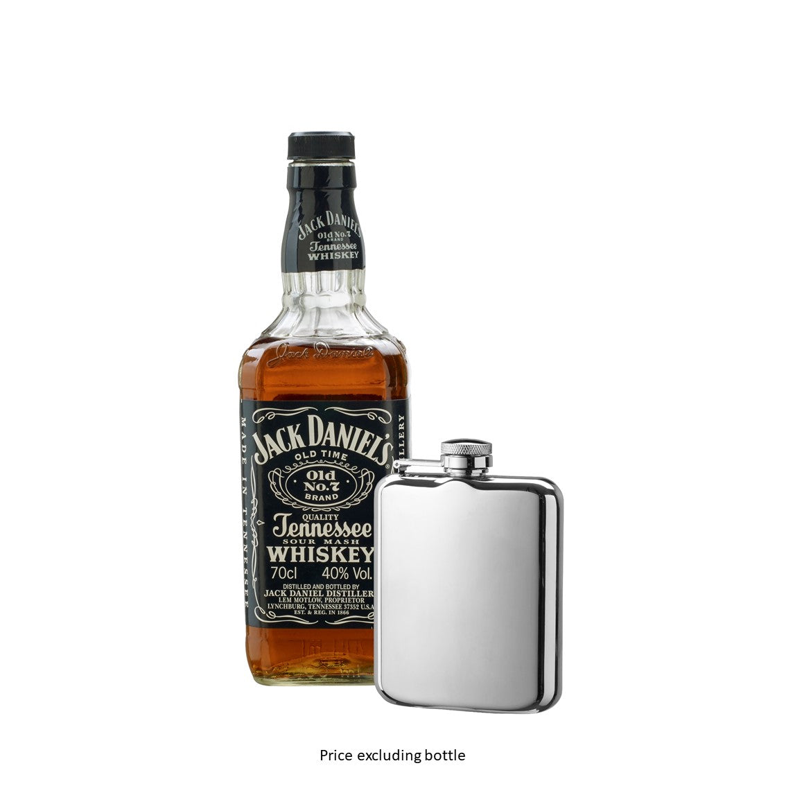Flasque de poche en acier inoxydable 20cl