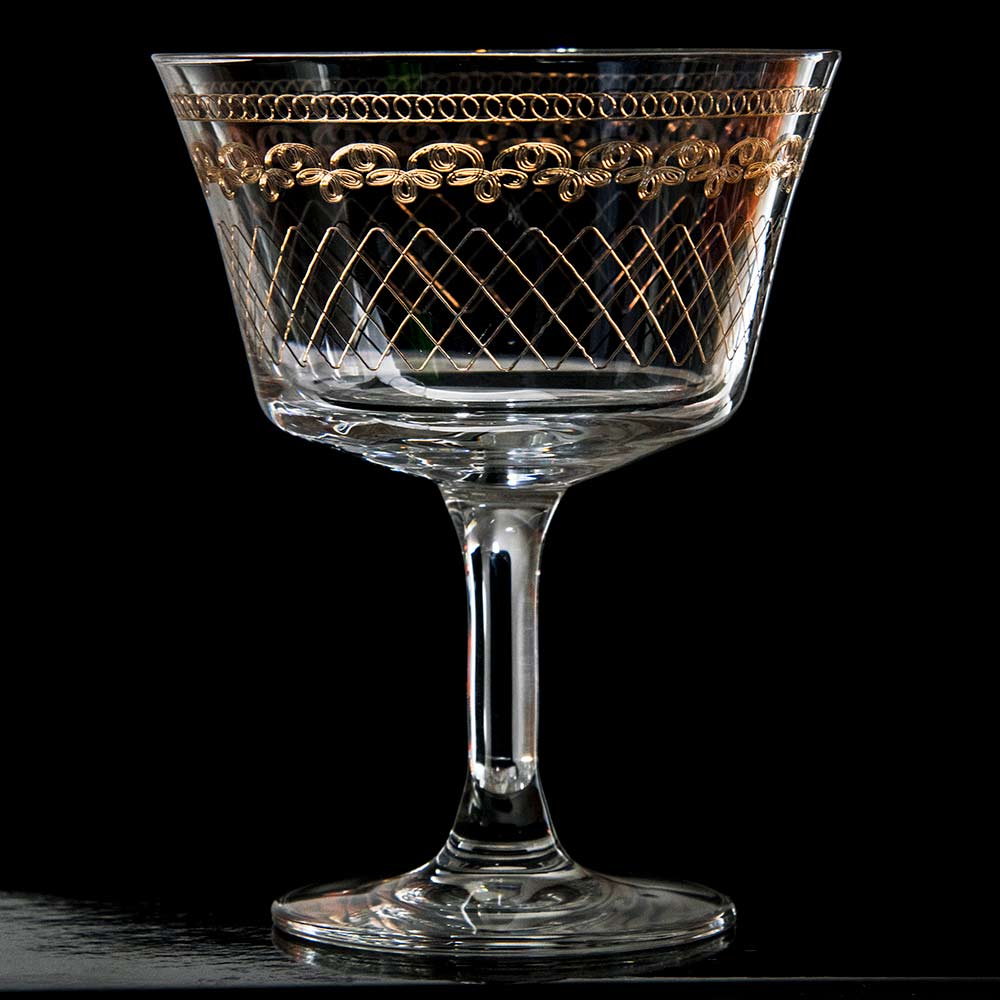 Copa de cóctel Fizz Gold 1910 Coupe de 20 cl