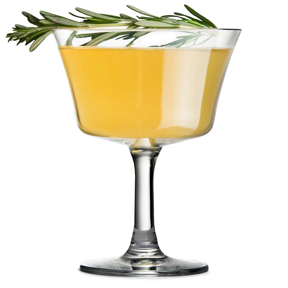 Verre à cocktail Champagne Fizz rétro 20 cl