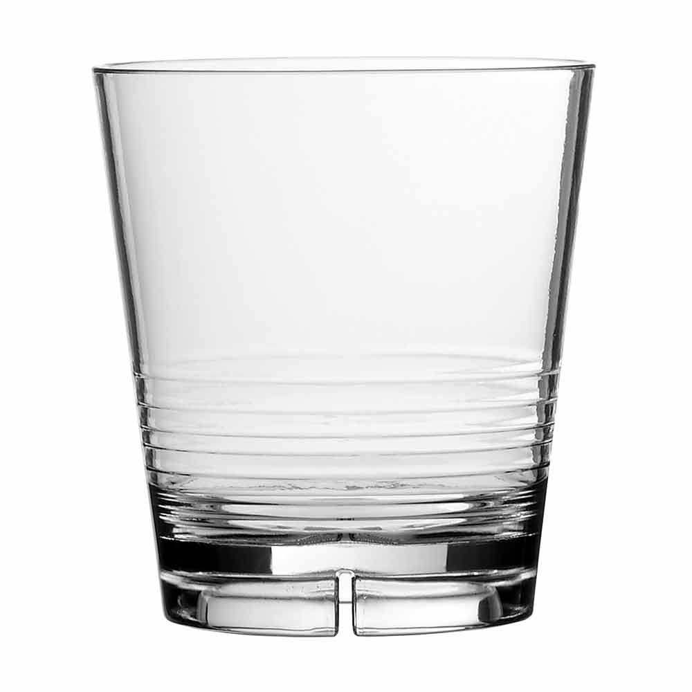 Verre old fashioned empilable en plastique 31 cl