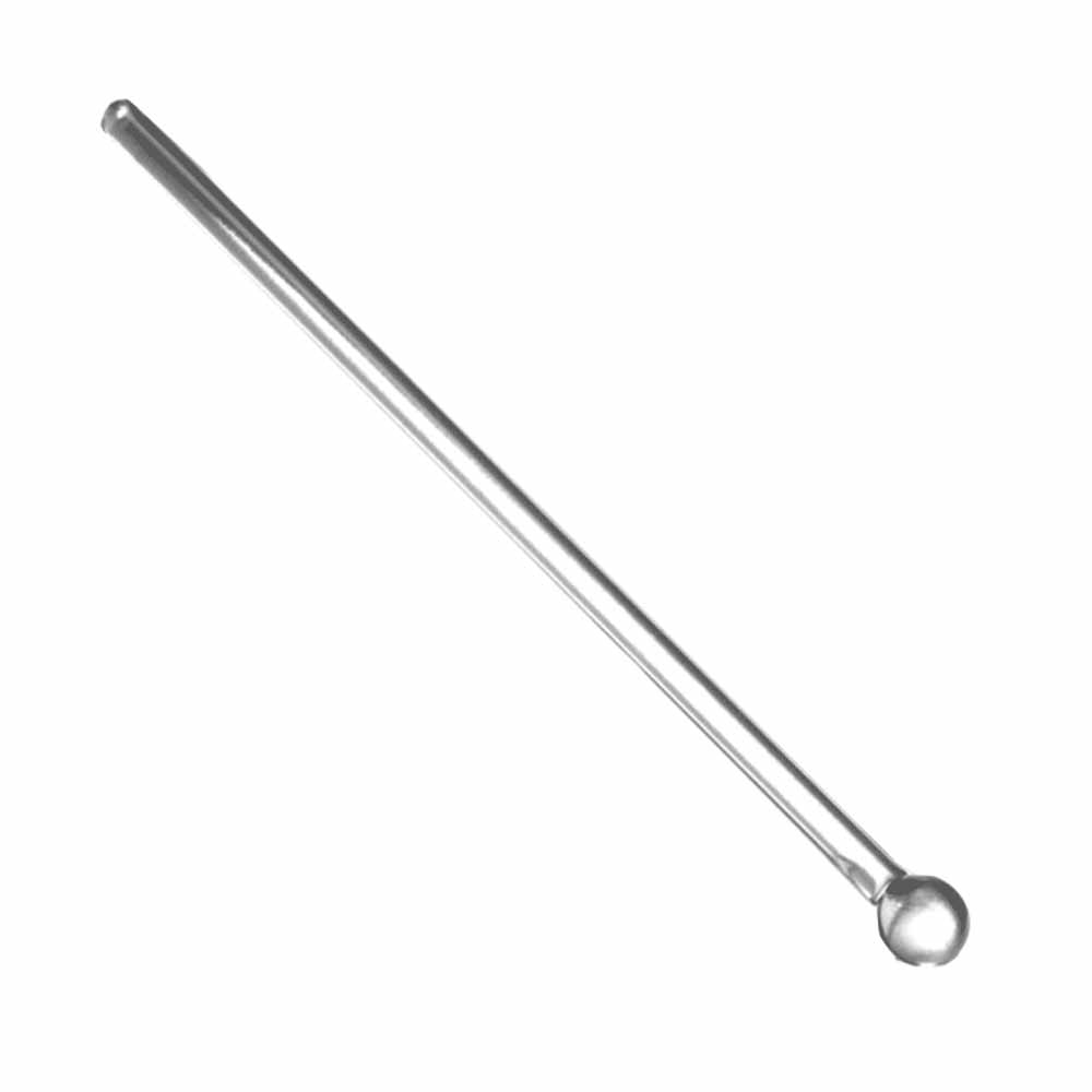 Agitador de vidrio grande de 18 cm (paquete de 6)