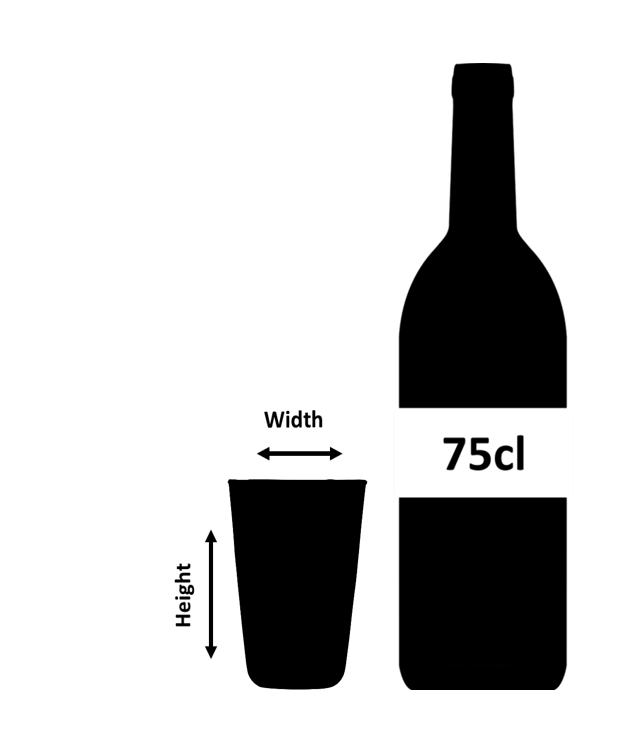 Misato Recyceltes Highball-Glas 30cl
