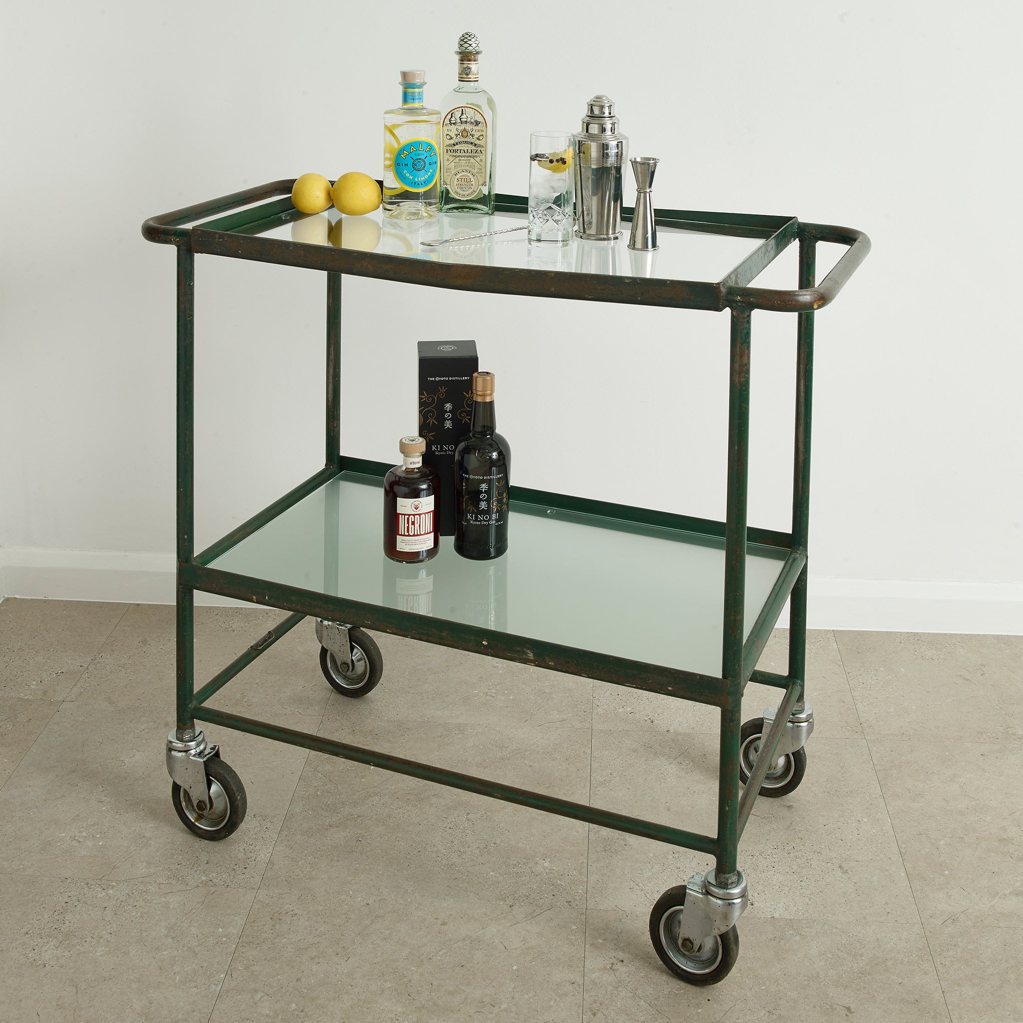 Geest Industrial Trolley 1950's- Green