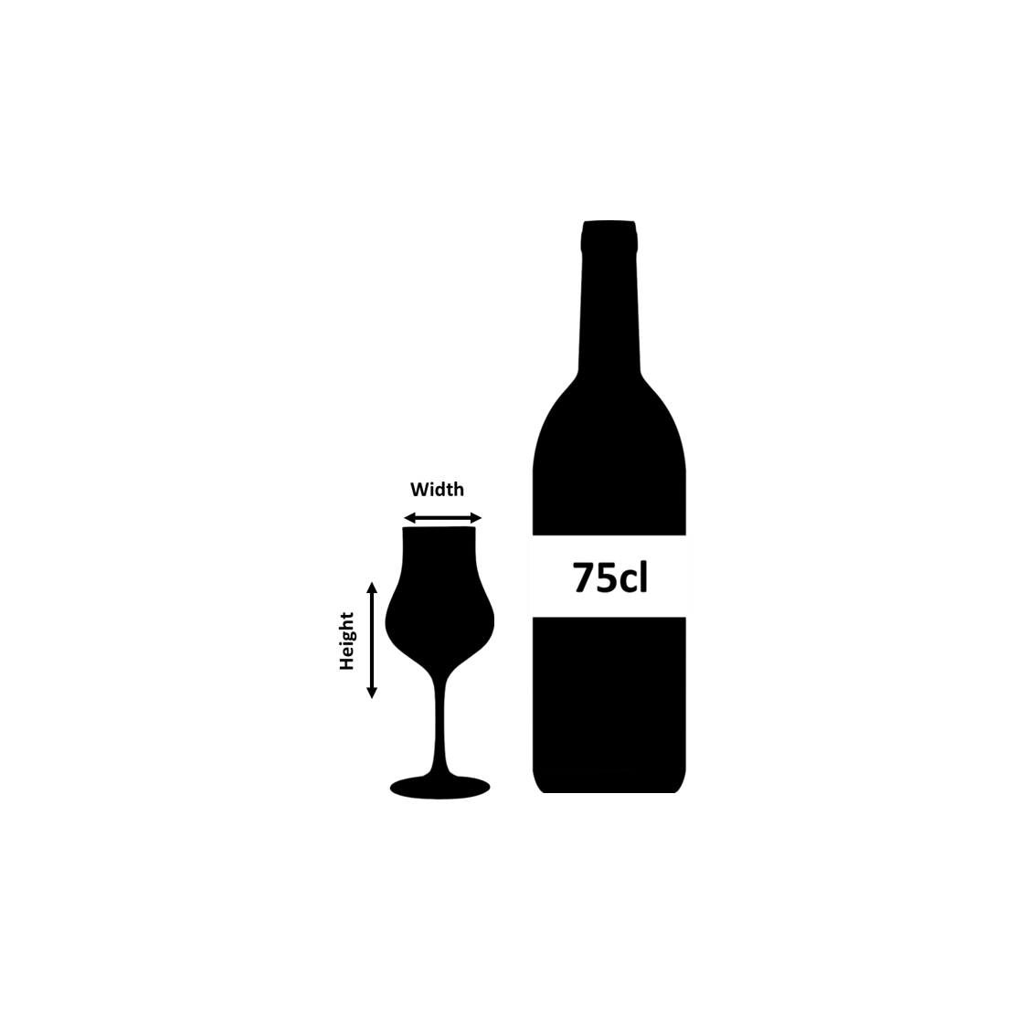 Spirituosen Kristall Whisky Verkostungsglas 12cl