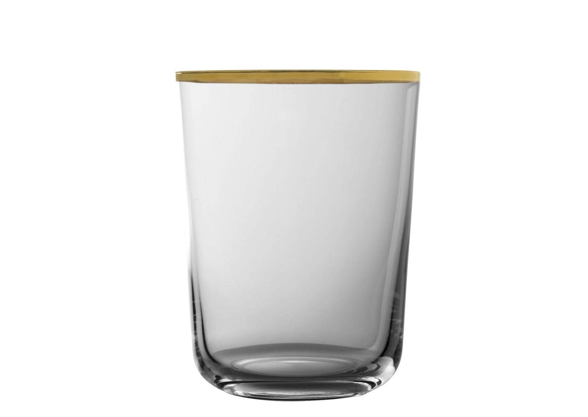 Fluet Verre Old Fashioned à bord doré 34cl