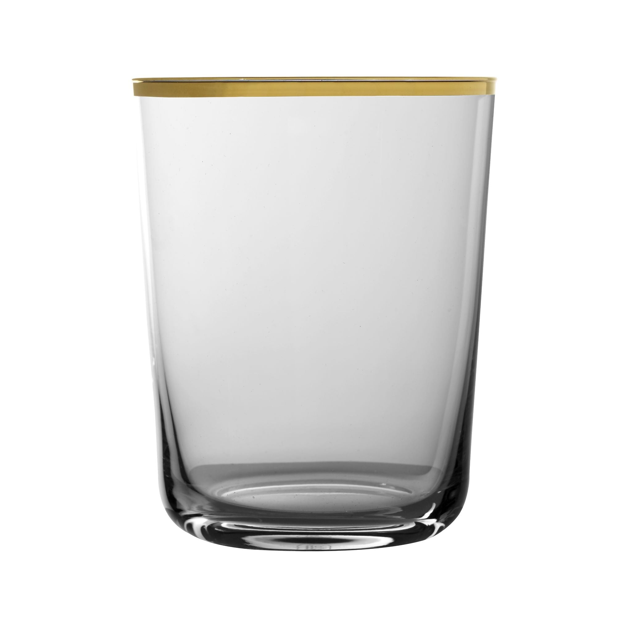Fluet Verre Old Fashioned Double à Bord Doré 45cl