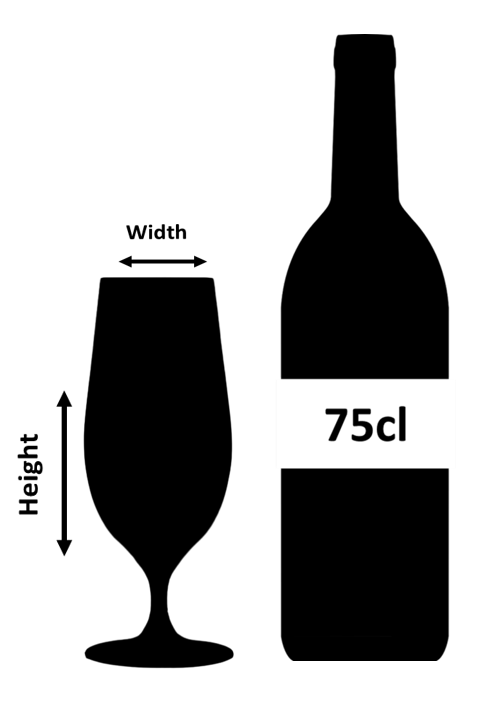 1910 Stielbierglas 46cl