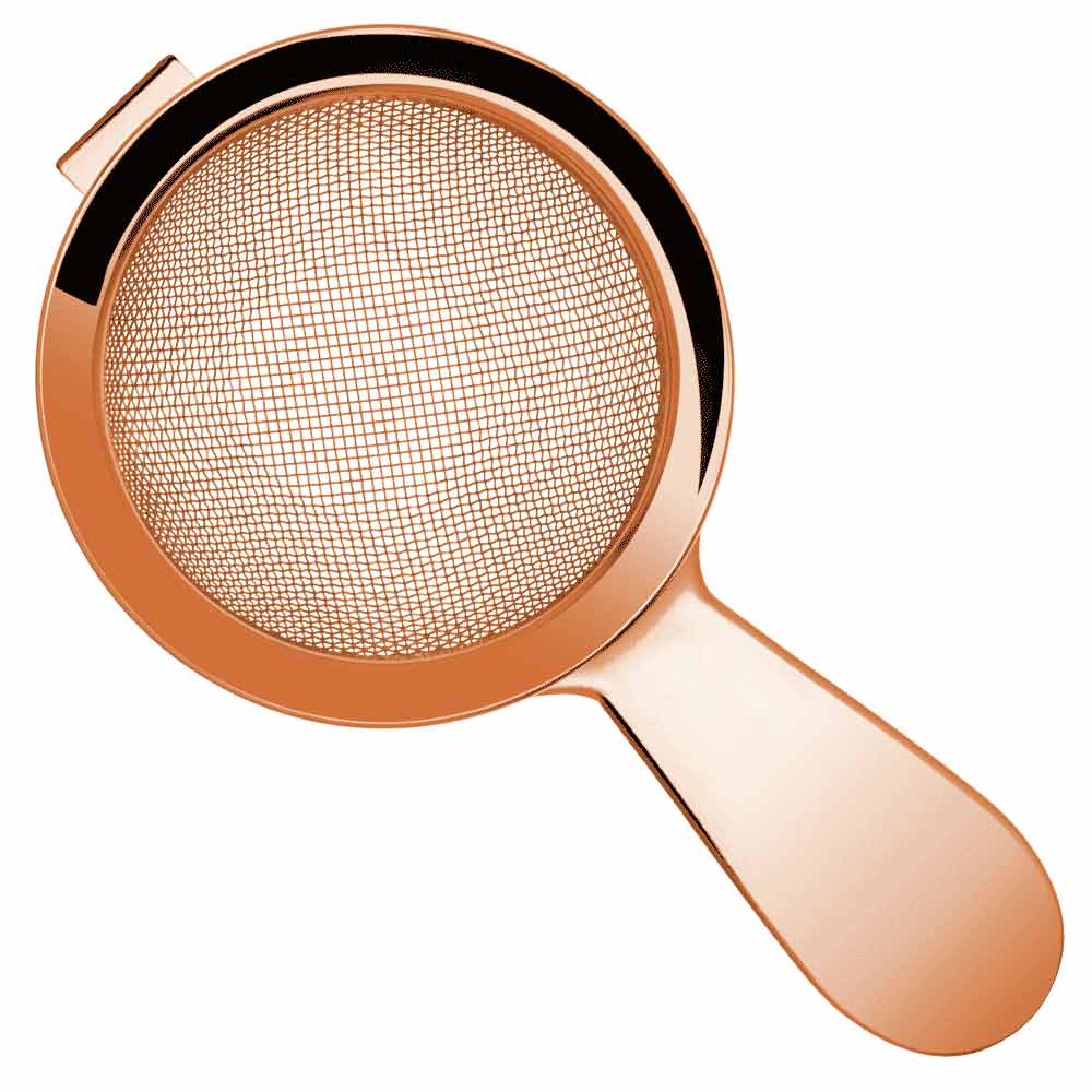 Passoire à cocktail en maille fine à manche court Biloxi 15cm