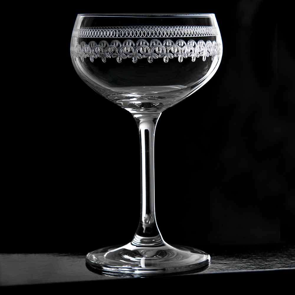 1910 Champagne Glass Coupe 21cl- Box4