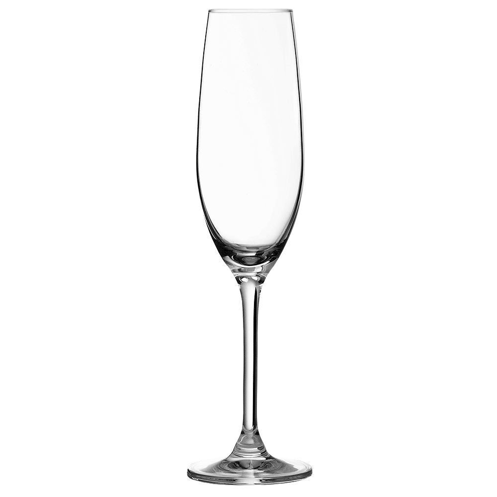 Copa de champán de cristal Verdot de 20 cl