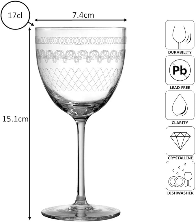1910 Nick & Nora Cocktail Glass 17cl- Box 4