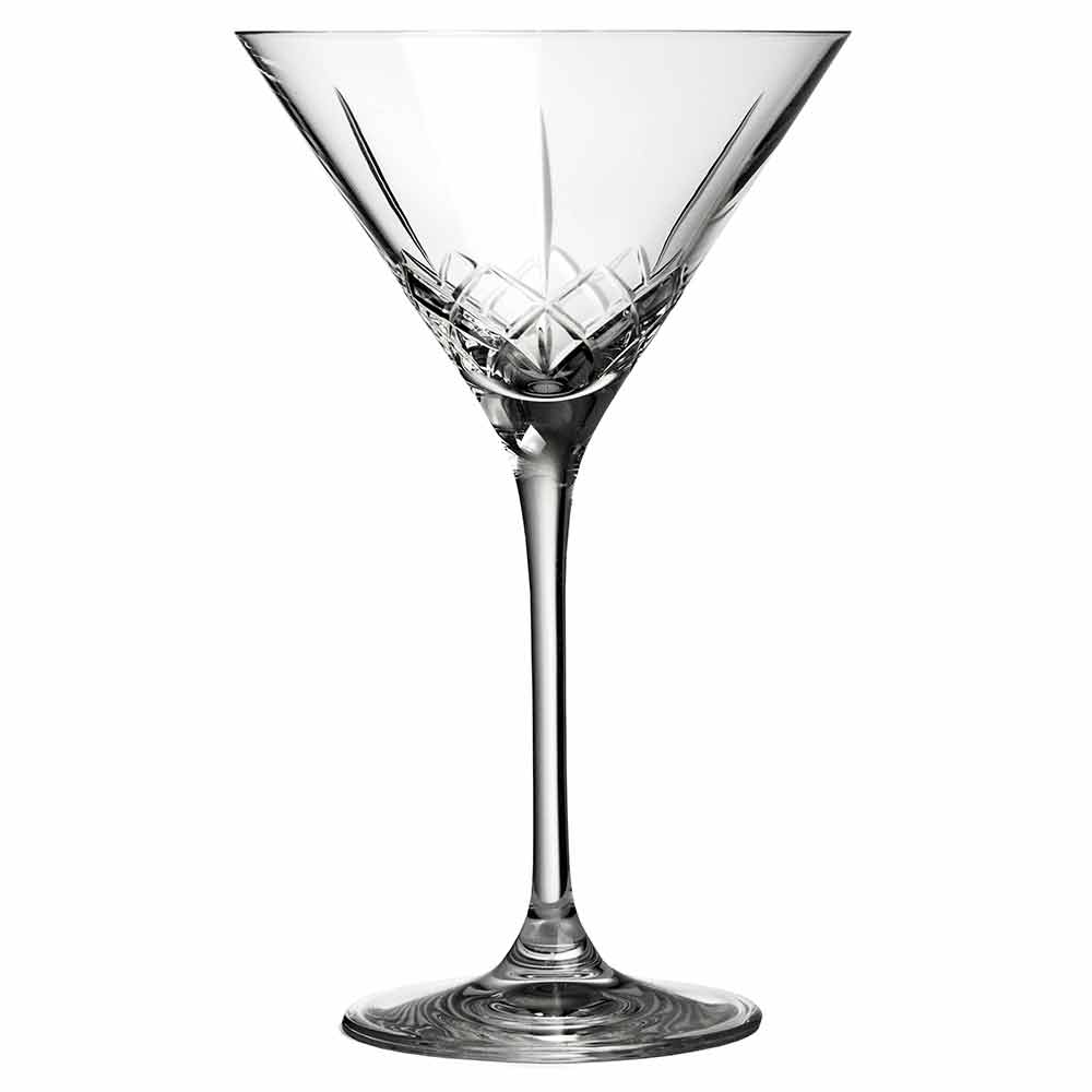 Ginza Tall Cuts Martini Glass 21cl- Box 6