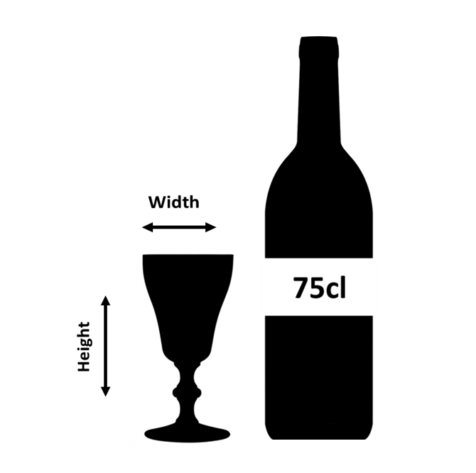 Vaso vintage para café irlandés 17cl- B6