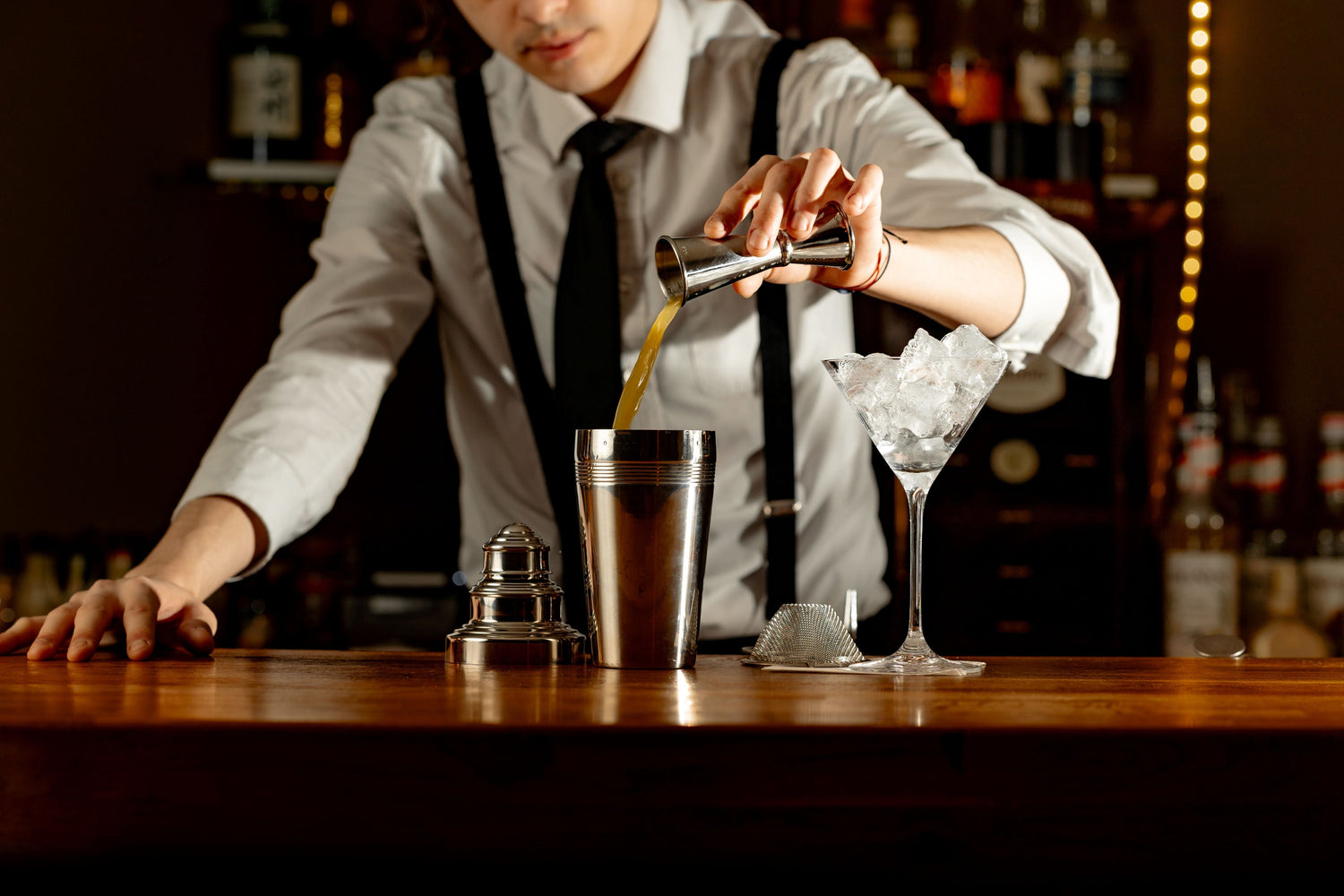 Coley Three Piece Shaker Polished 50cl