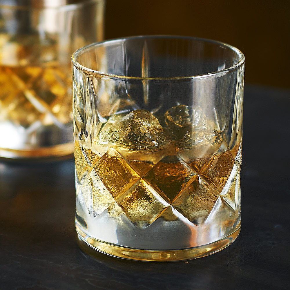 Ginza Bicchiere alto sfaccettato Old Fashioned 31cl