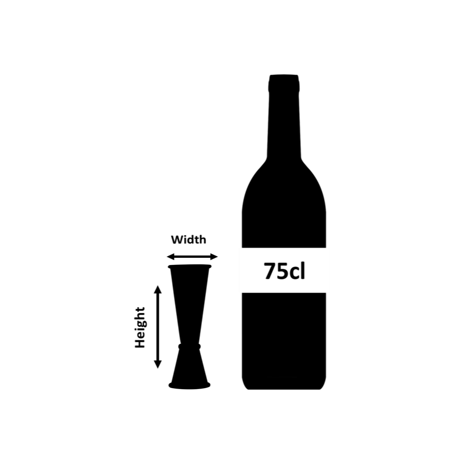 Ginza Kupfer Jigger 1oz/2oz