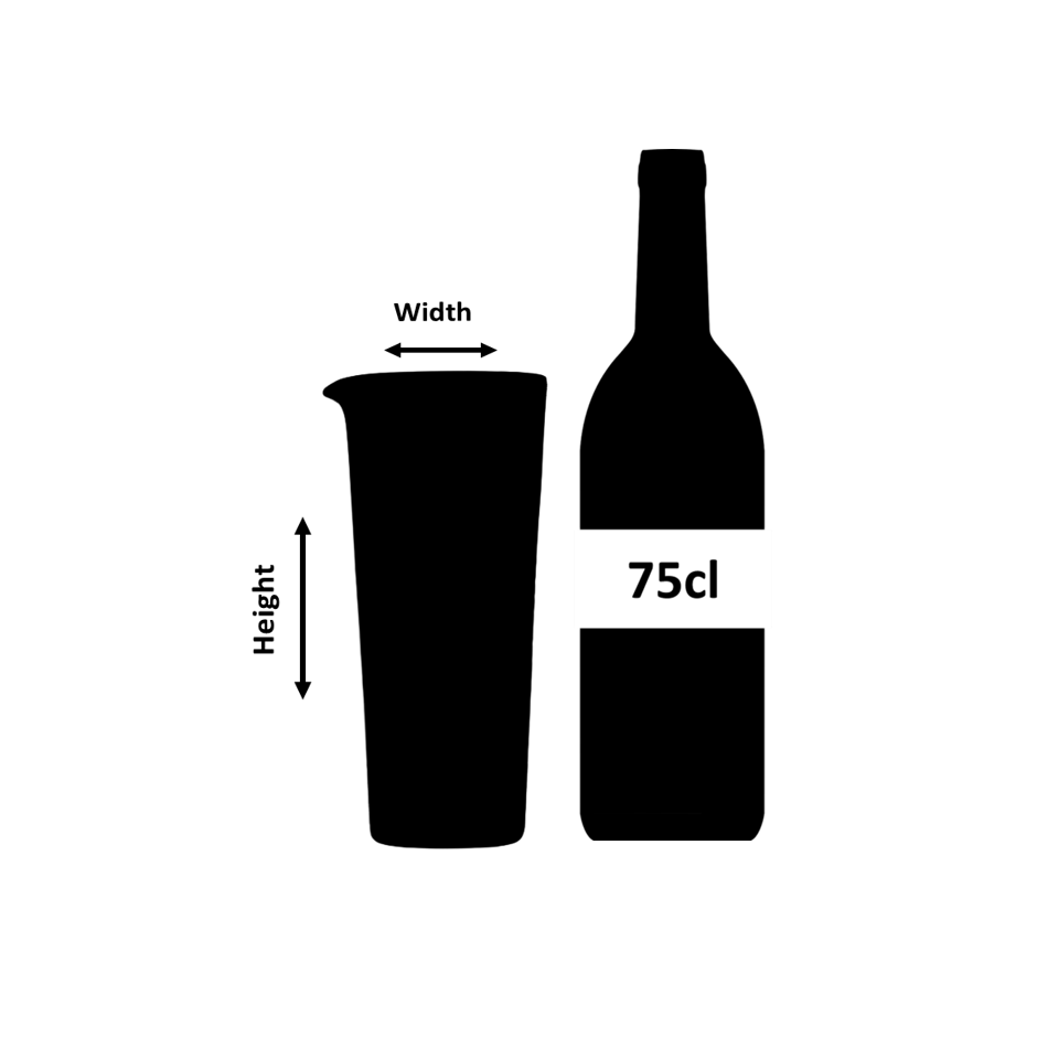 Bicchiere da miscelazione alto classico 85cl