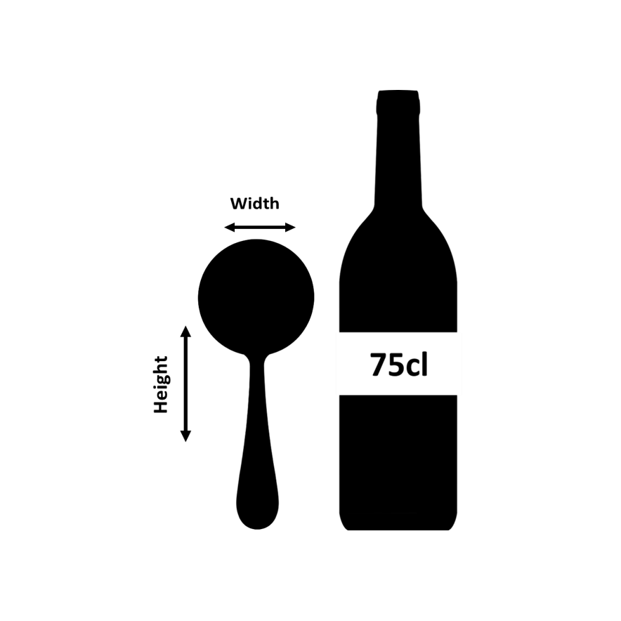 Biloxi Cocktailsieb aus Kupfer, feinmaschig, 20 cm